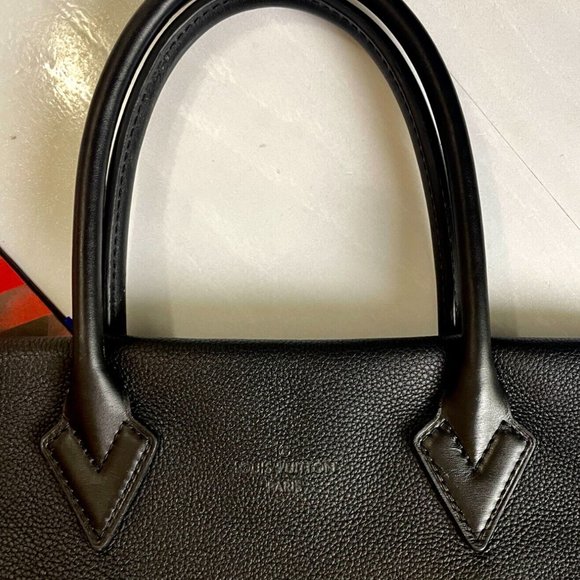 LOUIS VUITTON LV Monogram Tuffetage Veau Cachemire Leather Black Cachemire Tote - Picture 16 of 16